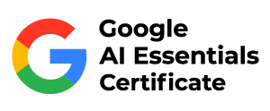 Google AI Essential Certificate emblem